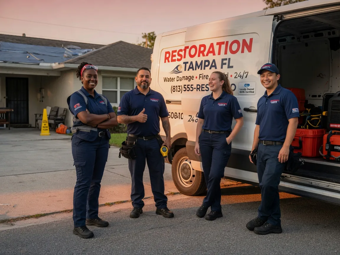 Water Damage Restoration company in Covington, IN