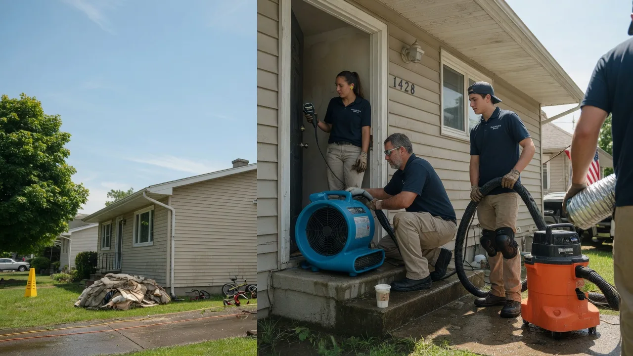 Water Damage Restoration in Covington, IN near me